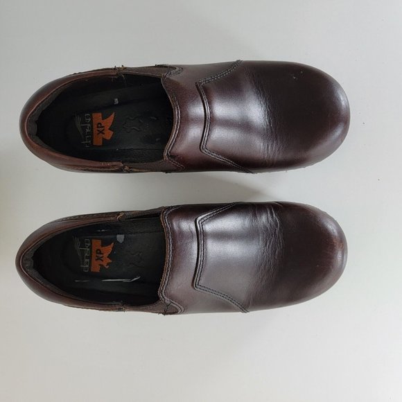 Dansko XP Dark Brown Pull Up Women's Clogs - Size 37 - Picture 7 of 9
